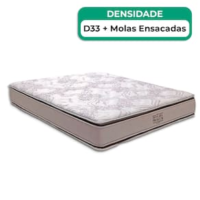 Colchão Four Season Molas Ensacadas King V-Store 193x203x30