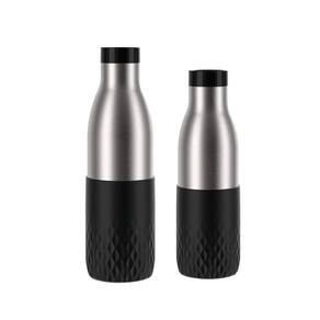 Kit Tefal: 2 Garrafas Térmicas Tefal Pretas de 500ml e 700ml