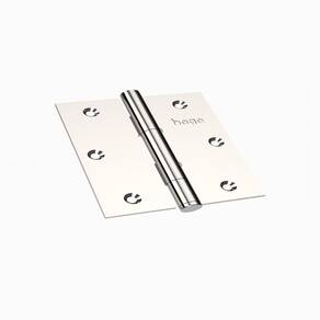 Kit 3 Dobradiças Haga 3x3 Pino Chato Sem Anel - 5718