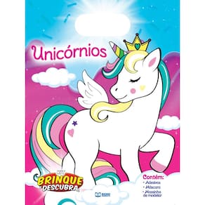 Kit Brinque E Descubra - Unicornios