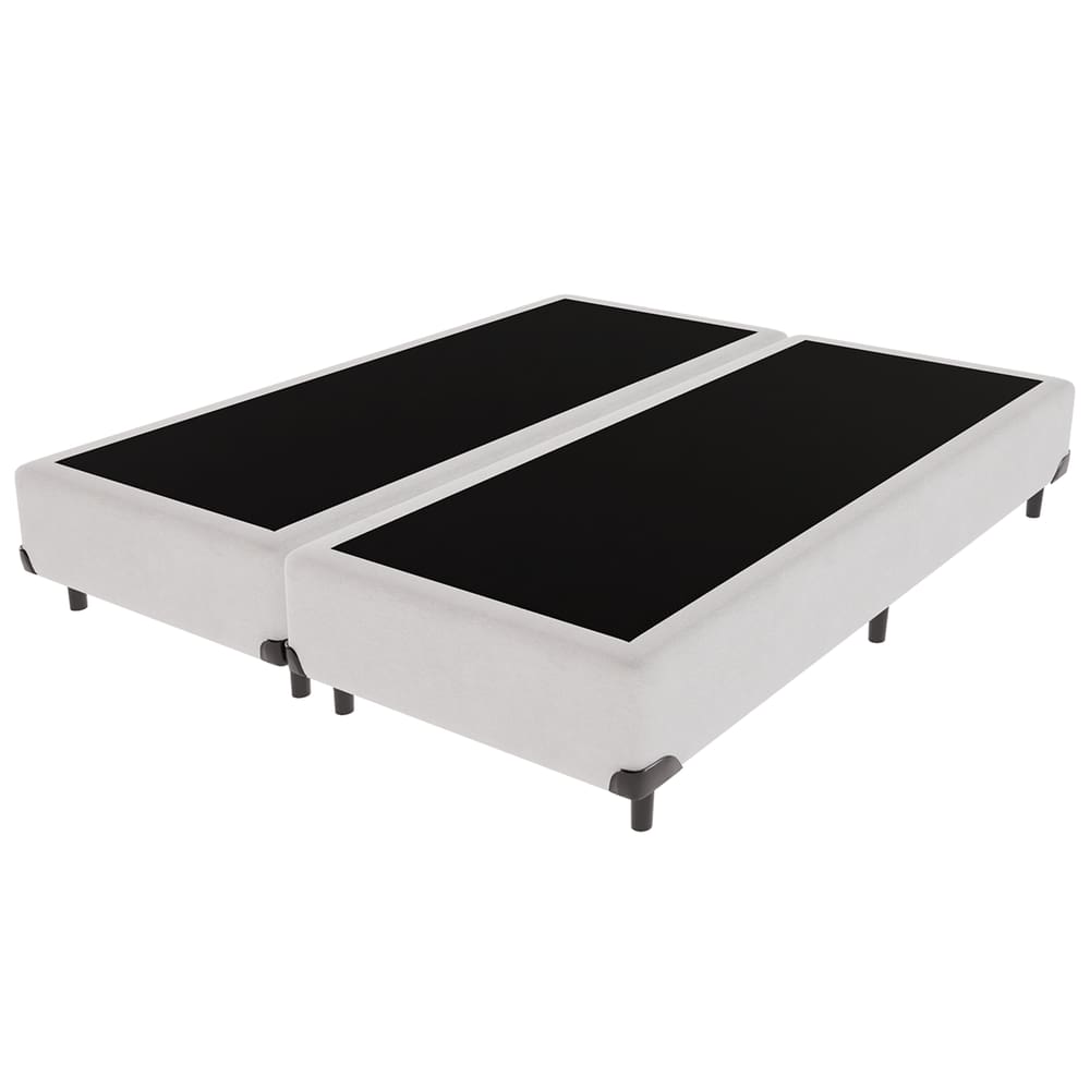 Cama Box Queen Branco V-Store 158x198x44