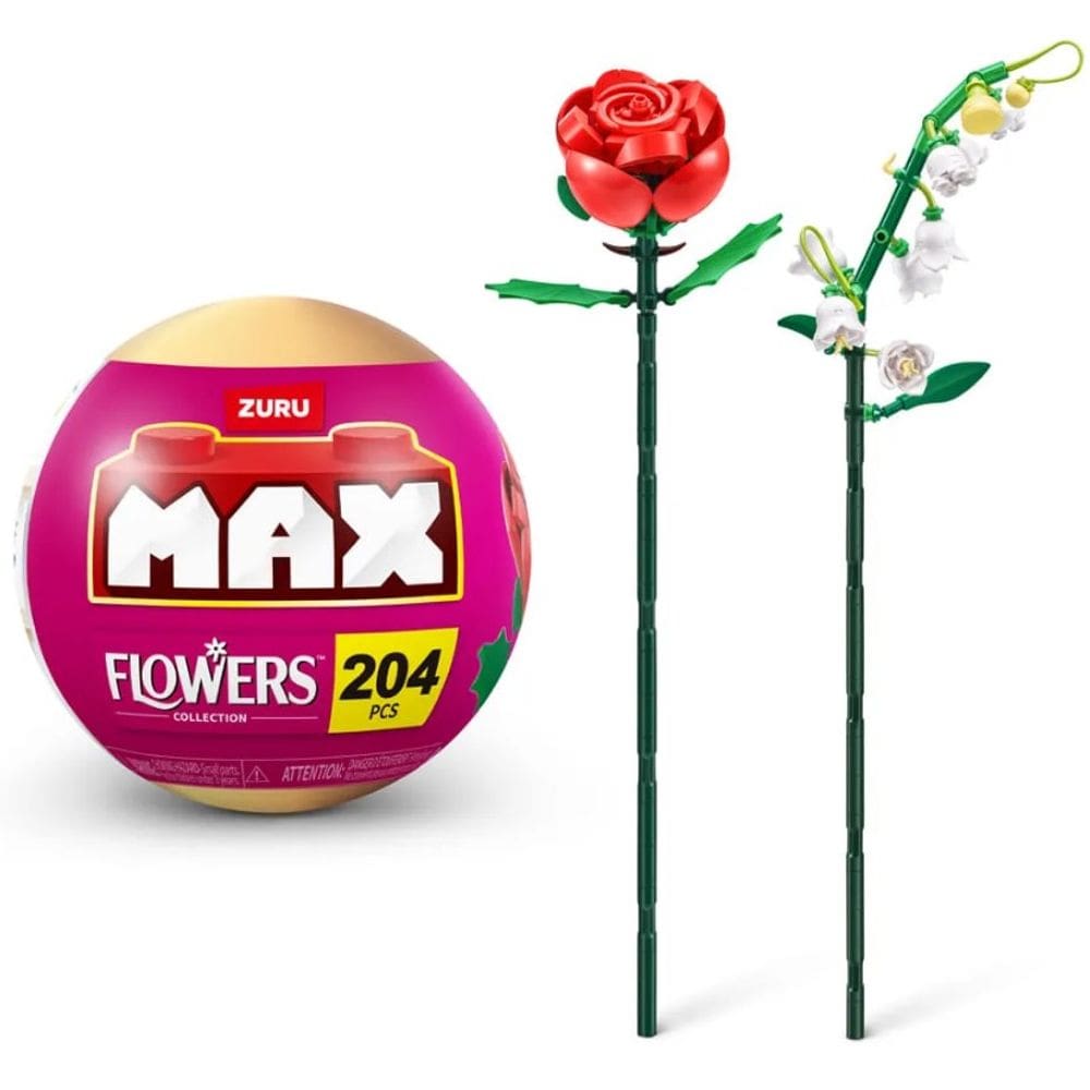 Blocos de Montar Max Premium Flowers