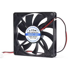 Microventilador 80X80x15mm 12V Jamicon Silencioso E Potente