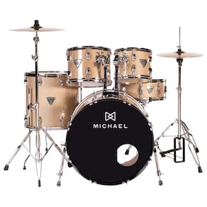 Bateria Michael Trinity DMT222 GT Gold Bright Bumbo 22