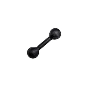 Halter 02kg Ferro Bola Pintado Peso Braço Biceps Musculação Academia JFIT