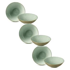 Jogo de 6 Bowls de Cerâmica Provance 300ml - Alleanza