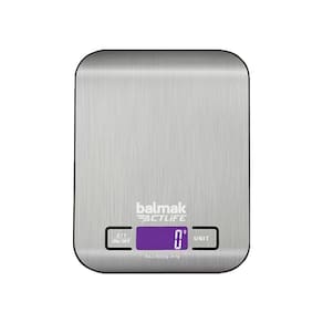 Balança Digital de Cozinha com Plataforma Ultra-Slim Inox-5 - Balmak