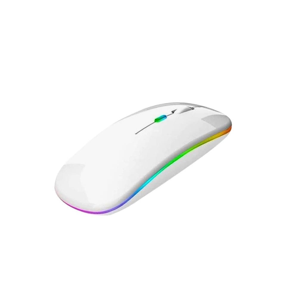 Mouse Rgb Led Anatômico Recarregável 2.4g