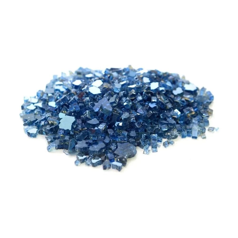 Cristal para Lareira a Gás e Etanol Azul Calvert