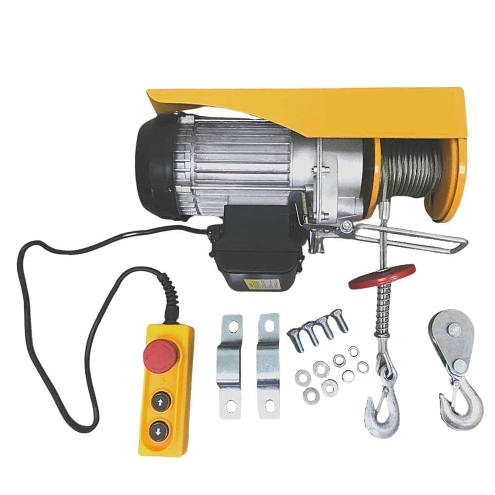 Guincho Elétrico Talha de Coluna 400 a 800Kg Elevação 12 metros 1300W 110V Importway Iwge400/800-01