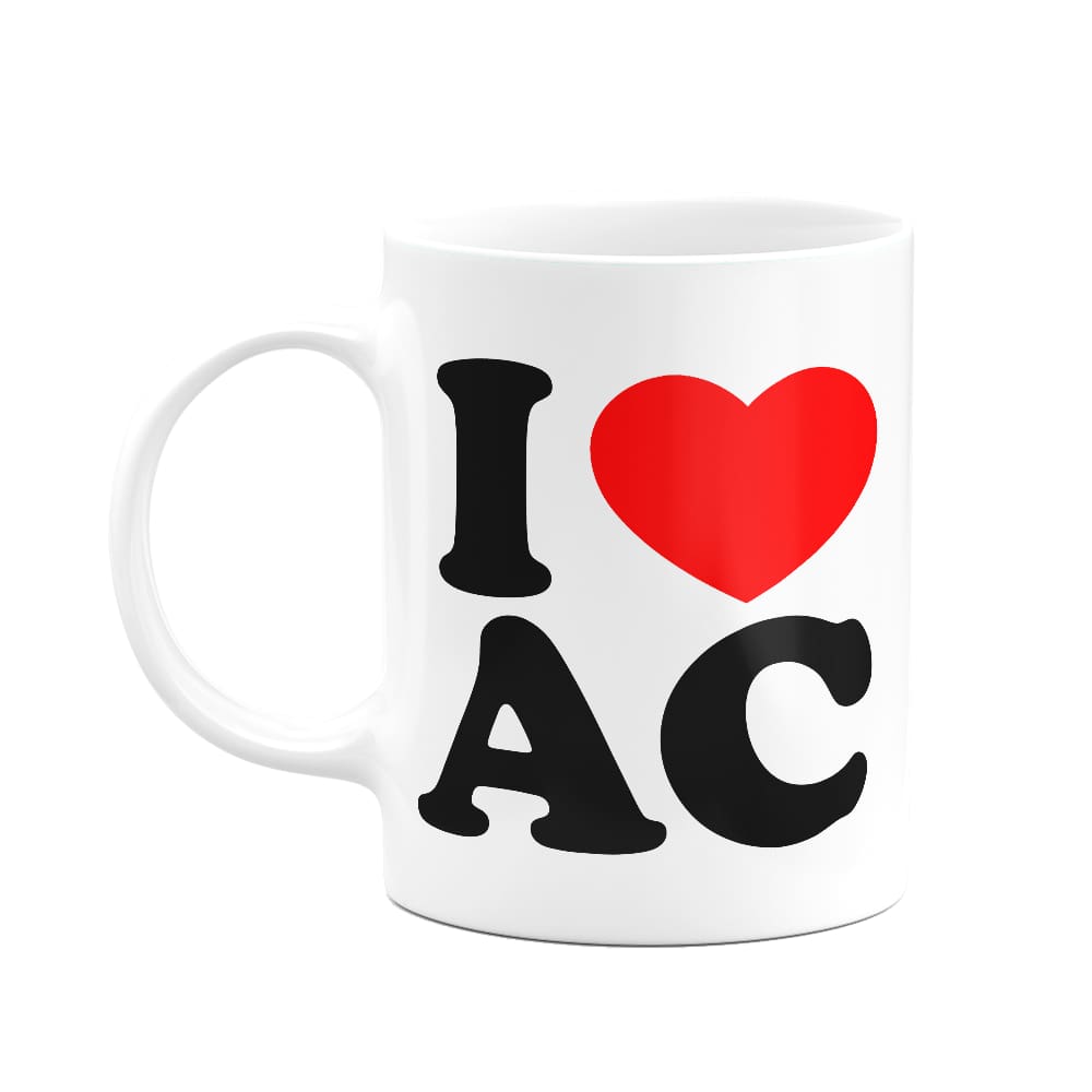 Caneca I Love AC - Acre - 325ml - branca