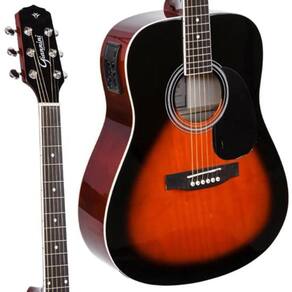 Violão Giannini GD1 EQ Eletroacústico 3 Tone Sunburst