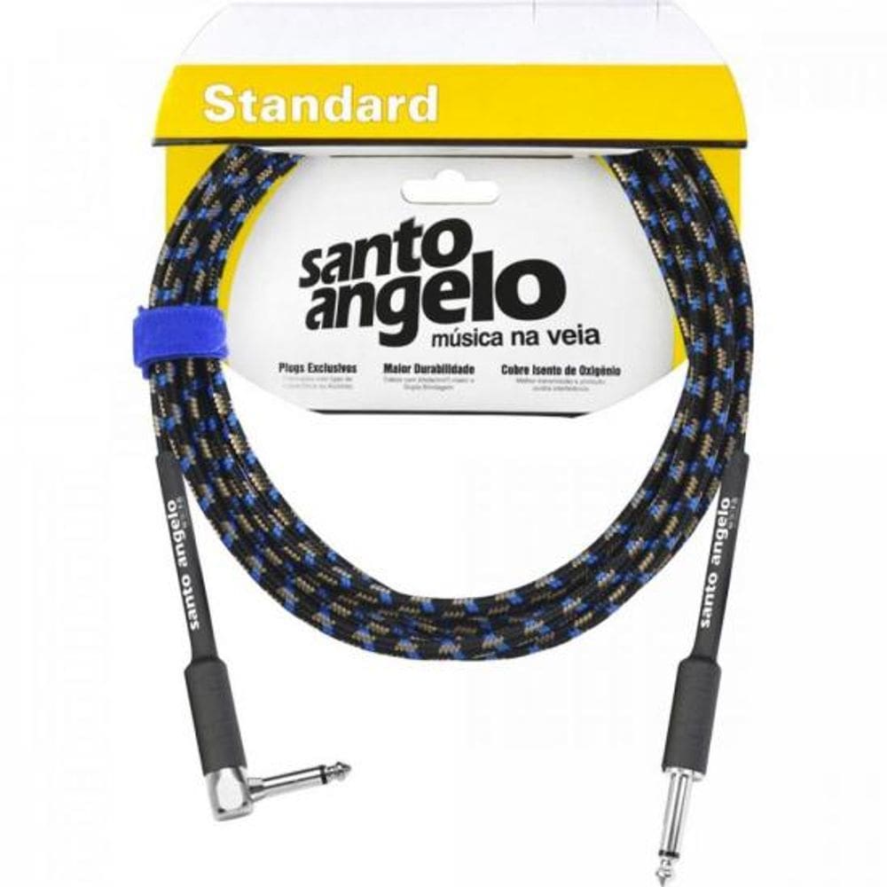Cabo Para Instrumentos P10 x P10 6,10m Santo Angelo