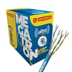 Cabo CFTV 4PX24AWG 300m Megatron Branco 4par