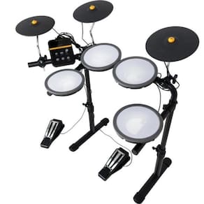 Bateria Eletrônica Nagano Tech NTF-01 7 Pads Preto