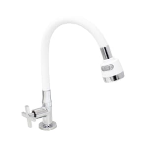 Torneira para Cozinha Duplo Jato Gourmet Roddex Branco