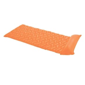 Colchão Inflável Bronzeador Esteira Laranja Intex 58807