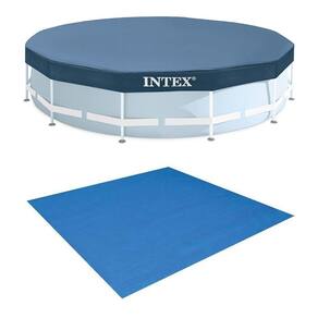 Kit Com Capa 305 Cm Estrutural E Forro Intex