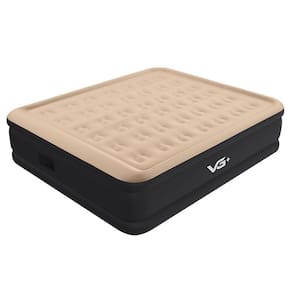 Colchão Inflável Casal Queen Dura Tech Premium Resistente Com Bomba Elétrica Embutida Vg Plus 110v