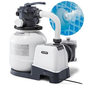 Bomba Filtro Sistema Areia Krystal Clear 7.900 Litros-hora 220v Intex