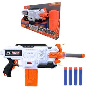 Lançador de Dardos Automático 24 Dardos Fast Pioneer Zippy Toys