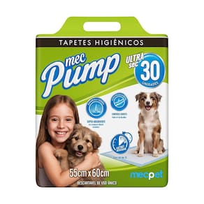 Tapete Higiênico Antivazante Absorvente P/ Pet 55x60 MecPump