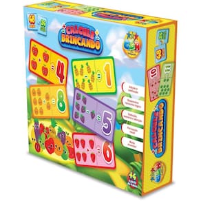 Brinquedo Educativo Calcule Brincando 48pçs - Ggb Plast