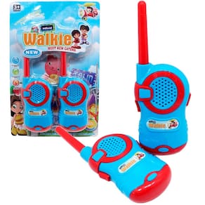 Brinquedo Rádio Duplo Criativo Comunicador Infantil A Pilha