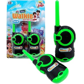 Brinquedo Criativo Rádio Duplo Comunicador Infantil A Pilha