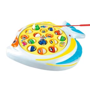 Brinquedo Jogo De Pescar Infantil Amarelo - Fenix