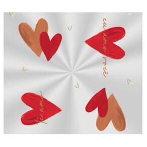 Saco Transparente Para Cesta 45x59cm Season Love - 25 Un