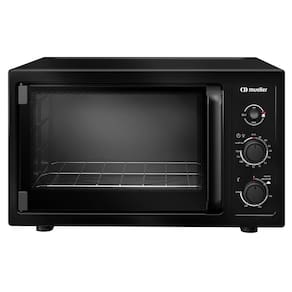 Forno Elétrico de bancada Mueller 50 litros com Grill MFB50B Preto