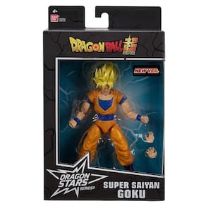 Dragon Ball Super – Dragon Stars Series Boneco Deluxe Articulado 16 Cm Goku Super Saiyajin - Bandai