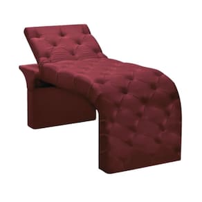 Maca Estofada Estética Cílios Regulável Spa Suede Ana Clara Bordô
