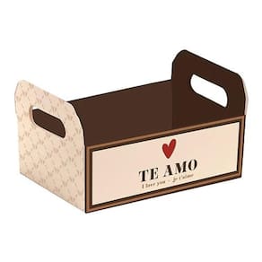 Kit Caixote De Cartão L`amour P 16x10,5x4,5cm - 10 Un