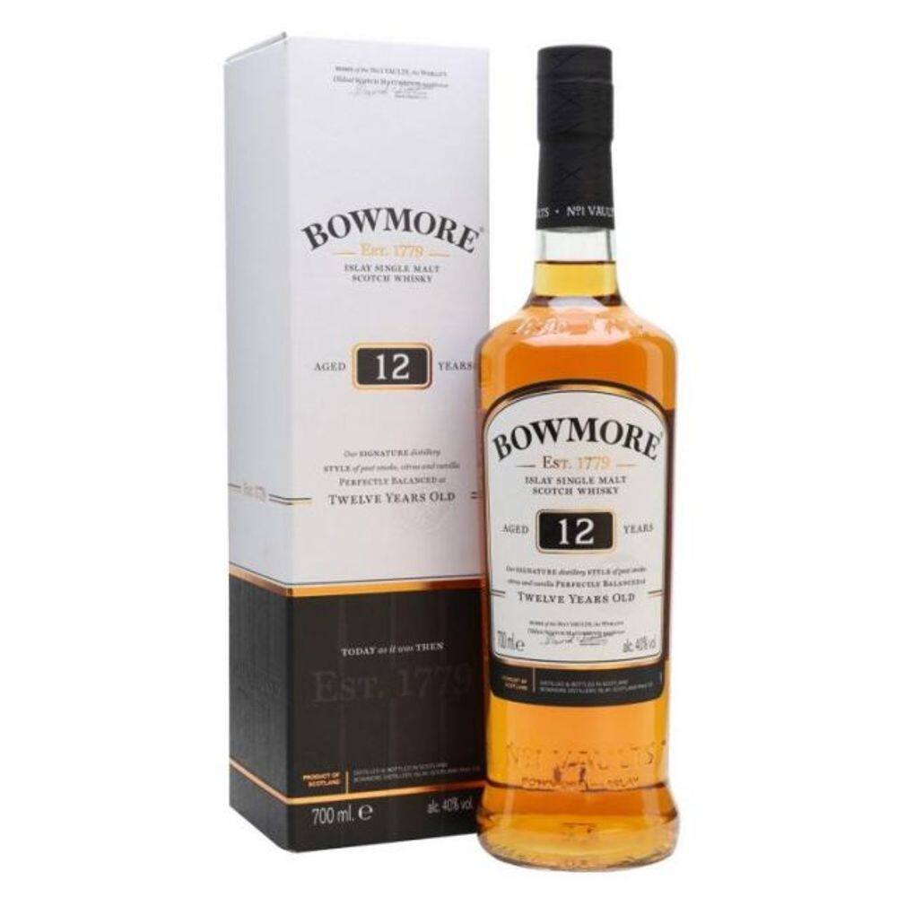 Whisky Bowmore 12 Anos Single Malt 750ml