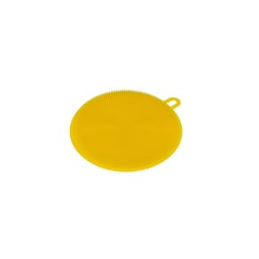 Esponja de Silicone Antibacteriana Descanso Panela Amarelo