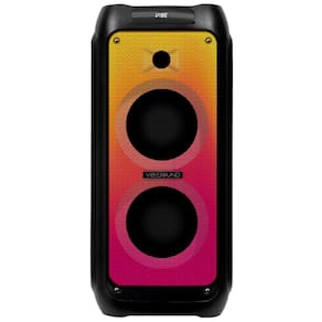 Caixa Som Torre 1800W Rms Portátil Bluetooth Amplificada Fm Usb Bivolt Vibe Sound Vs005 - V7 Fire