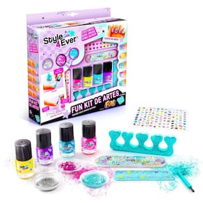 Fun Kit de Artes Decore suas Unhas Glitter - Fun Divirta-se