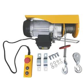 Guincho Elétrico Talha de Coluna 400 a 800Kg Elevação 12 metros 1300W 110V Importway Iwge400/800-01