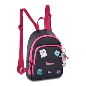 Mini Mochila Porta Fone E Chaveiro C/Espelho Luluca Youtuber