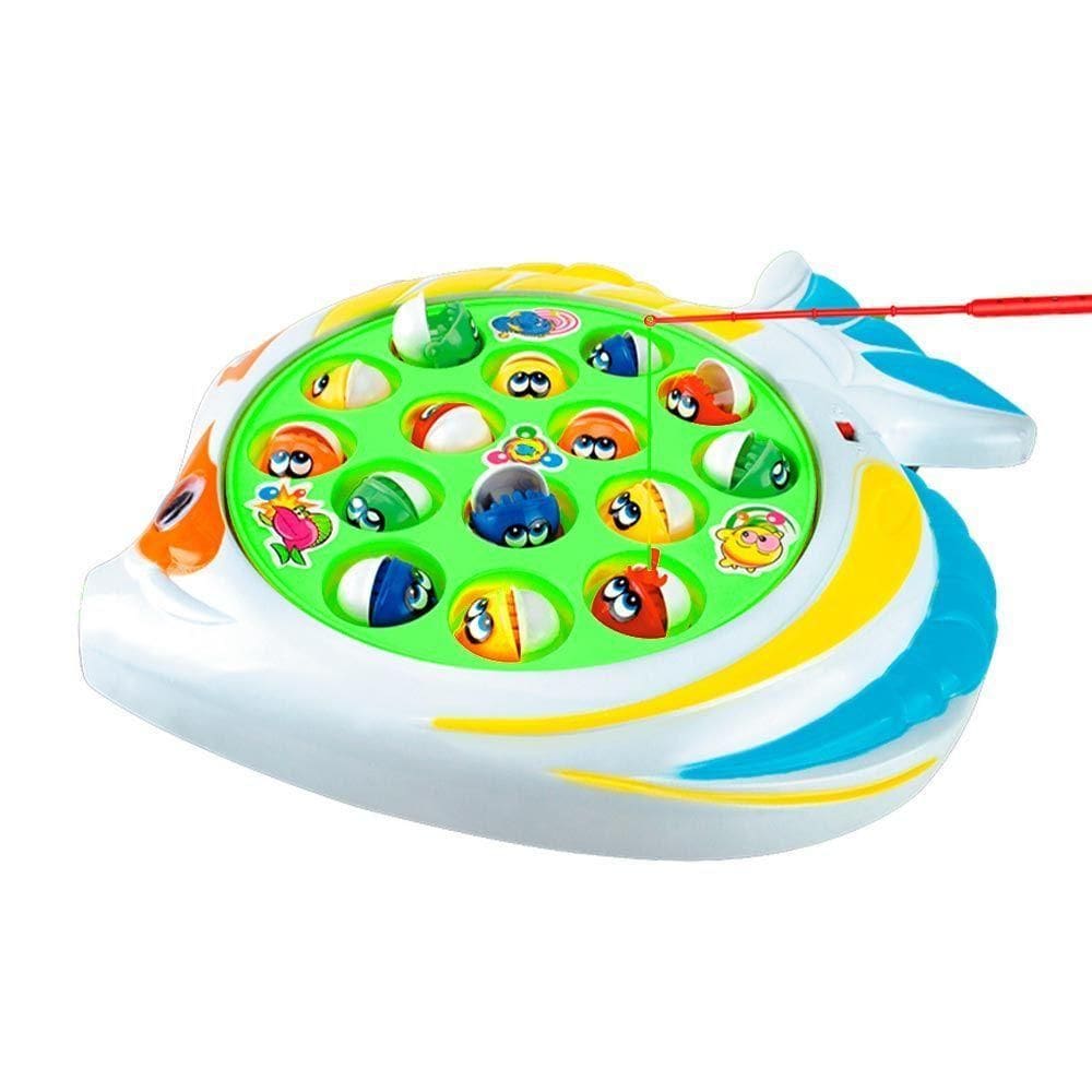Brinquedo Jogo De Pescar Infantil Verde - Fenix