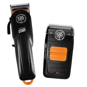 Kit Gbs Máquina De Corte Stage E Barbeador Shaver Bivolt