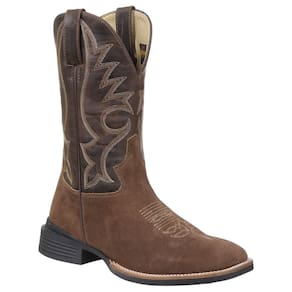 Bota Masculina Jácomo com Bico Quadrado Marrom 37986