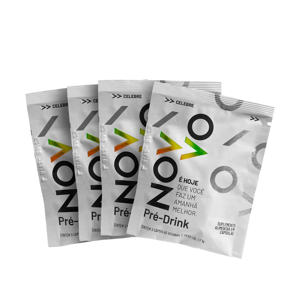 Novvo Pre Drink - 4 Packs 
