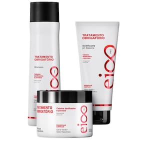 Kit Eico Pro Tratamento Obrigatório - Shampoo 300ml + Máscara 300g + Acidificante 190ml