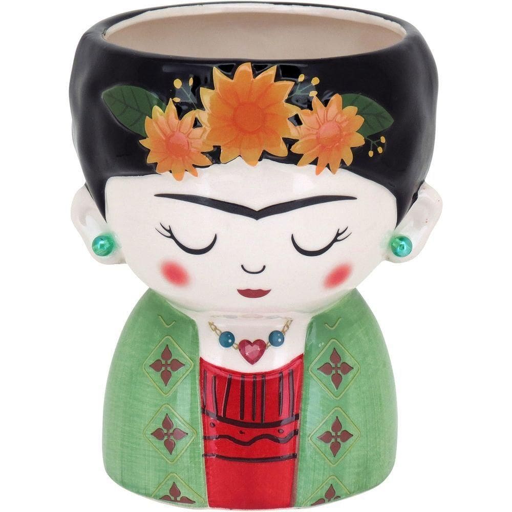 Cachepô Cerâmica 17x13x13cm Color