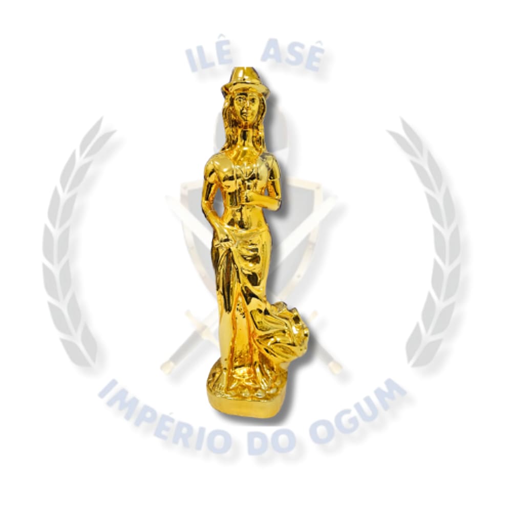 Imagem Gesso Banhada  44 Cm - Maria Navalha