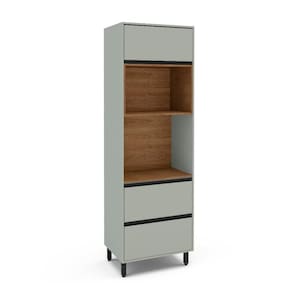 Paneleiro Koya 2 Portas 1 Gaveta Verde Oliva