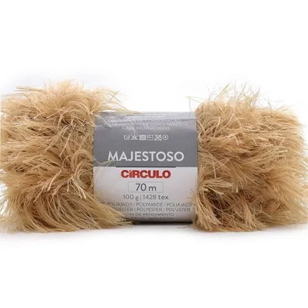 Fio/Lã Circulo MAJESTOSO 100g Tex 1428 70m Poliamida/Poliester